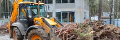 Расчистка участка в Учалах
